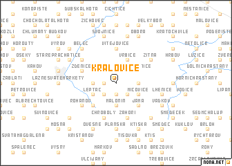 map of Kralovice