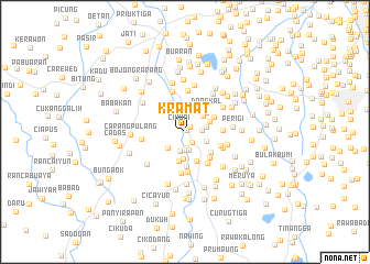 map of Kramat