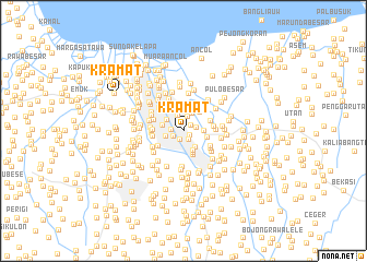 map of Kramat