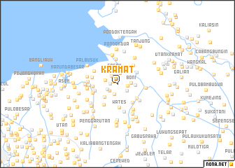 map of Kramat