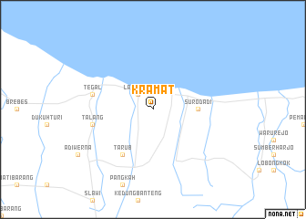 map of Kramat