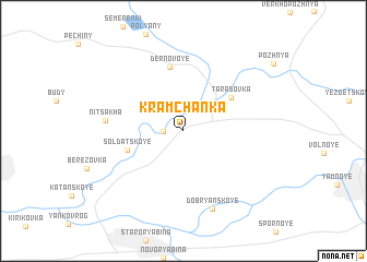 map of Kramchanka