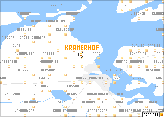 map of Kramerhof