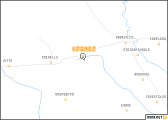 map of Kramer