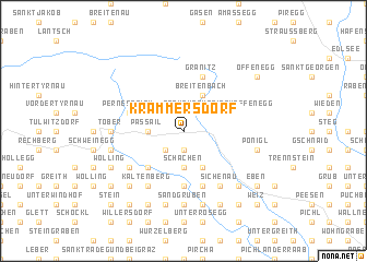 map of Krammersdorf