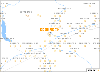 map of Kramsach