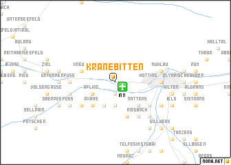 map of Kranebitten