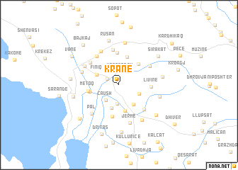 map of Krane