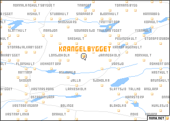 map of Krångelbygget