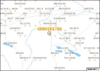 map of Krångestad