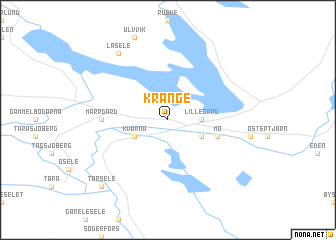 map of Krånge