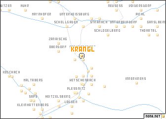 map of Krangl
