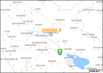 map of Kranoúla