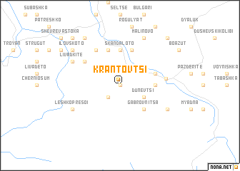 map of Krantovtsi