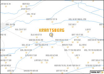 map of Krantsberg