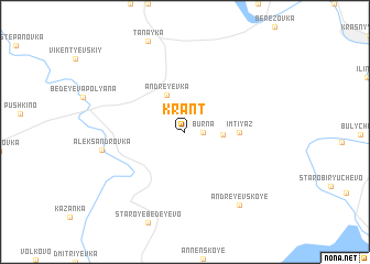 map of Krant