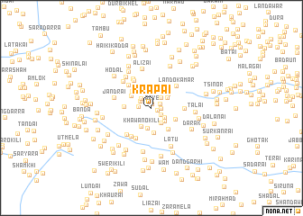 map of Krapai