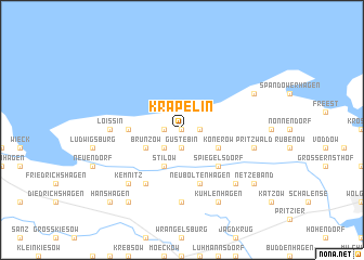 map of Kräpelin