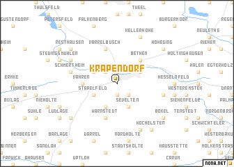 map of Krapendorf