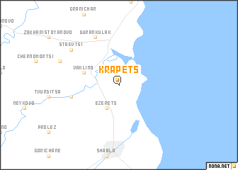 map of Krapets