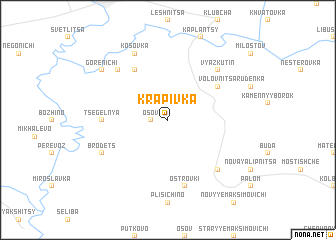 map of Krapivka
