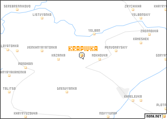 map of Krapivka