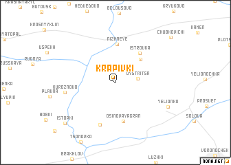 map of Krapivki