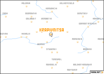 map of Krapivnitsa