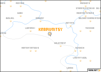 map of Krapivnitsy