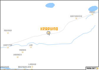 map of Krapivno