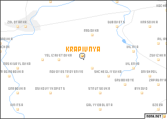 map of Krapivnya