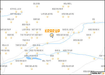 map of Krarup