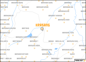 map of Krasang