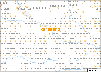 map of Krasberg