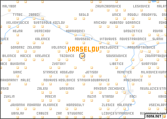 map of Kraselov