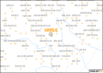 map of Krašić