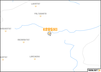 map of Krasiki