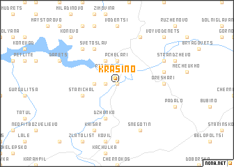 map of Krasino