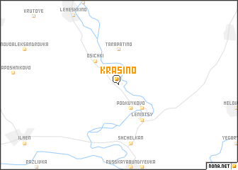 map of Krasino