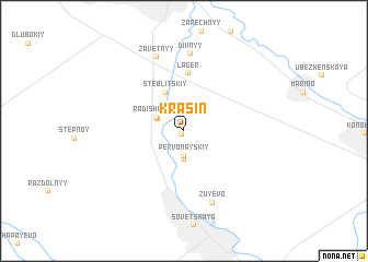 map of Krasin