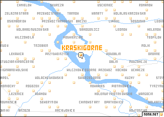 map of Kraski Górne