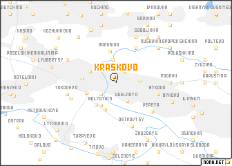 map of Kraskovo