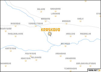 map of Kraskovo