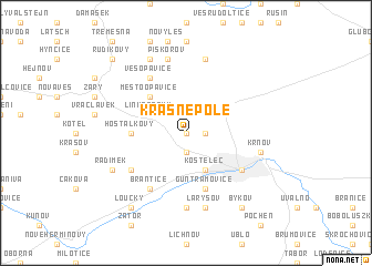 map of Krasne Pole