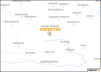 map of Krasnitsa