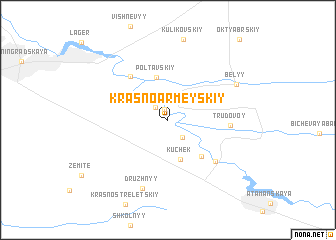 map of Krasnoarmeyskiy