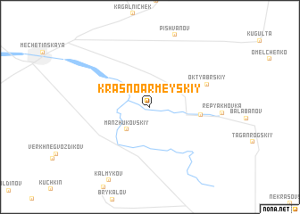 map of Krasnoarmeyskiy