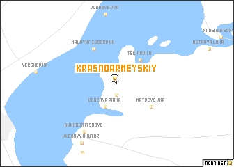 map of Krasnoarmeyskiy