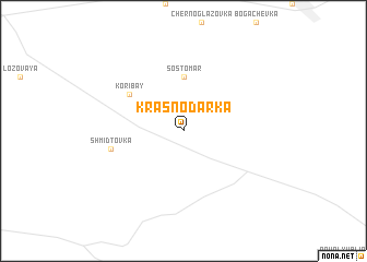 map of Krasnodarka