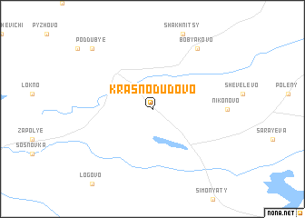 map of Krasnodudovo
